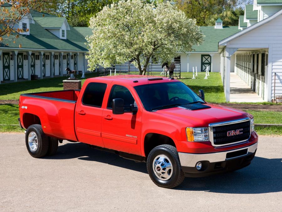 GMC Sierra 3500 HD SLT Crew Cab 2010 года  (фото 2 из 9)